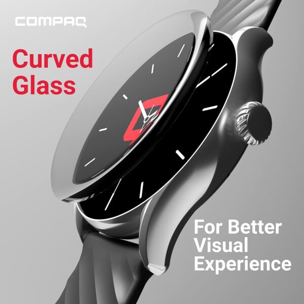 Compaq Xbreed Smartwatch  with HD Display BT Calling| Instant Messaging Notification| Blood Pressure Monitoring| Heart Rate Monitoring| Smartwatch (Gray) - Image 6
