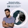 NoiseFit Halo 1.43" AMOLED Display, Bluetooth Calling Round Dial Smart Watch, Premium Metallic Build, Always on Display, Smart Gesture Control, 100 Sports Modes (Classic Black) - Image 5